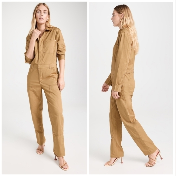 Pistola Abigail Long Sleeve Carpenter Jumpsuit - Picture 3 of 9